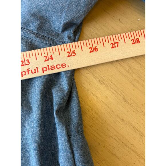 Game Guard Shirt Mens XL Blue Western Resistol Cowboy Fishing Pearl Snap Button - Picture 5 of 11